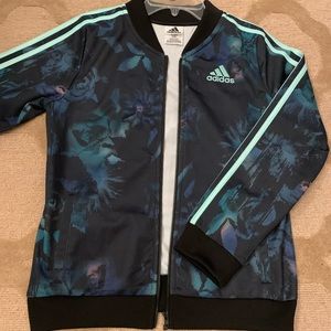 Girls Adidas Athletic Bomber Jacket | Size 16, XL